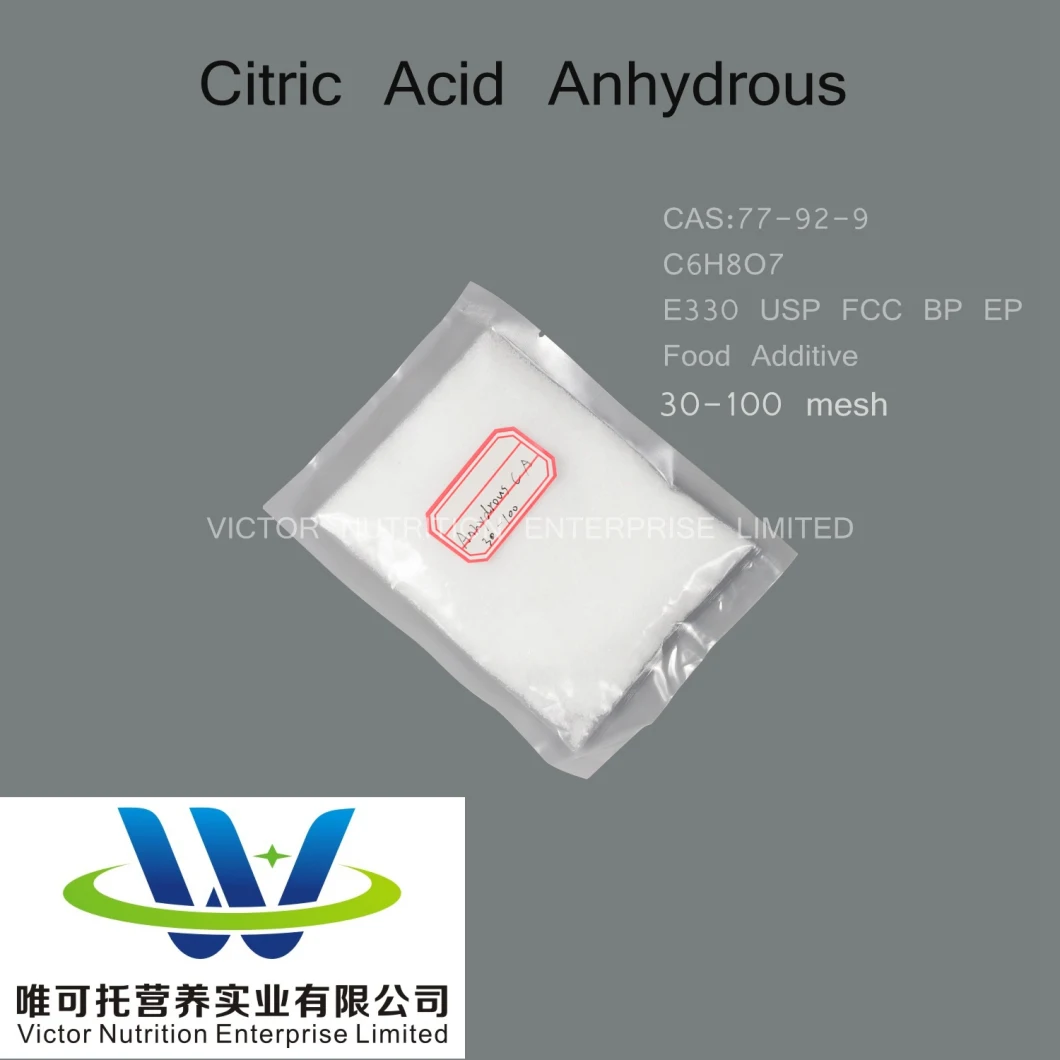 Citric Acid Anhydrous and Citric Acid Monohydrate/Citric Acid Anhydrous 30-100 Mesh