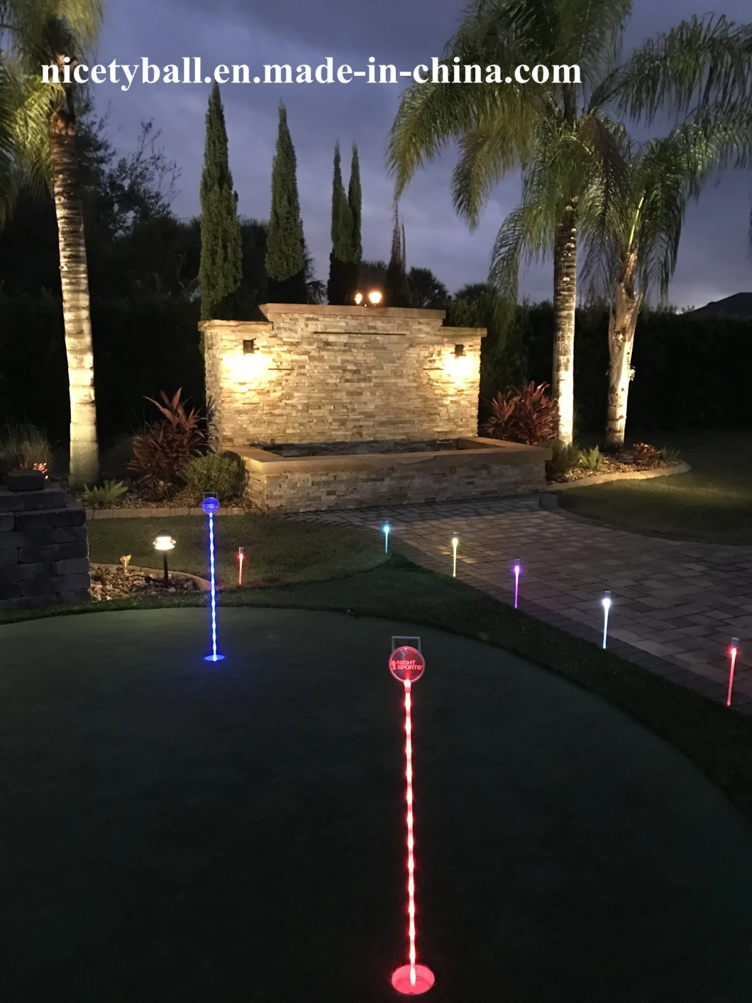 Clubhouse Entertainment LED Night Golf Putting Set