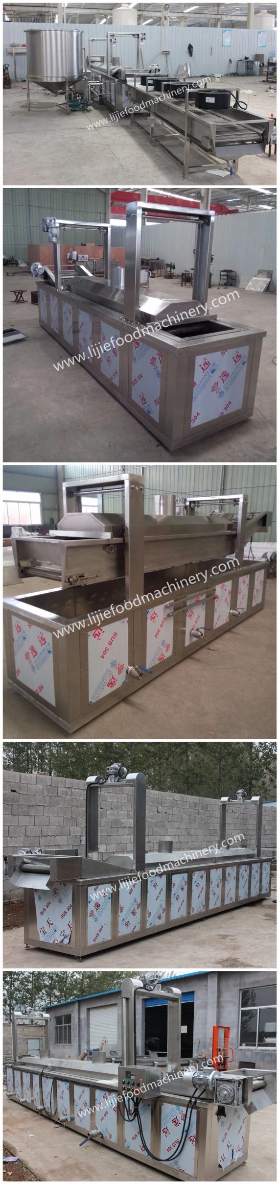 Electric Heating Frying Machine/Fryer/Frying System