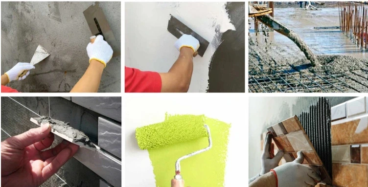 Industrial Adhesives Thickener Painting Additives Hydroxypropyl Methyl Cellulose (HPMC)