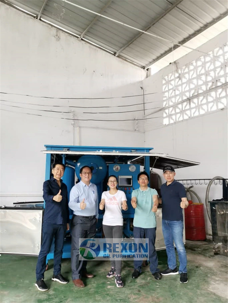 Vacuum Lubrication Oil Purifier Machine for Contaminated Oil Cleaning Process
