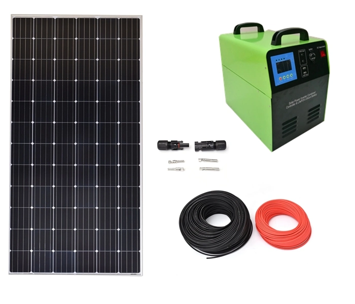 Solar Lighting System 1000W Portible Solar Power Generator System All in One Solar Power Kits