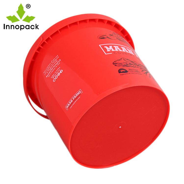 1.5L 2.5L Plastic Paint Bucket for Paint Oil