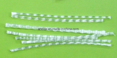 Plastic Polypropylene Synthetic Polymer Fibers for Structural Use