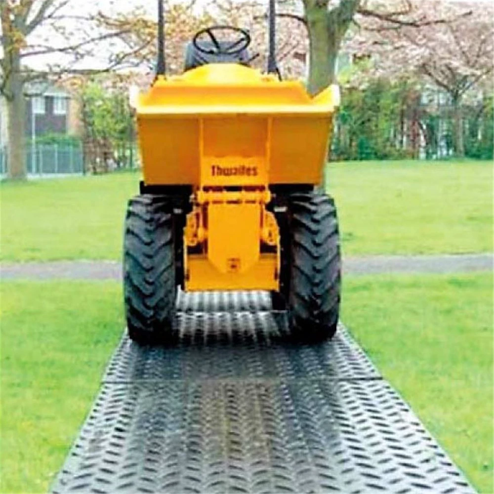 Mould-Presed and Extrusion Recycled UHMWPE HDPE Sheet Temporary Road Mats Driveway Road Mats