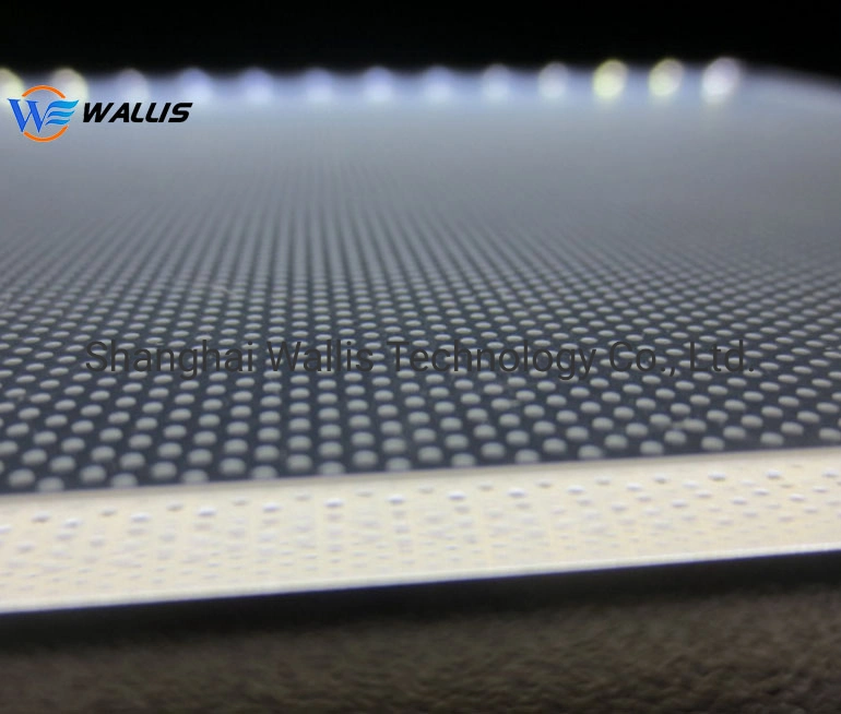 PMMA Acrylic Methacrylate LED Light Guide Panel with Diffuser Sheet for Lighting