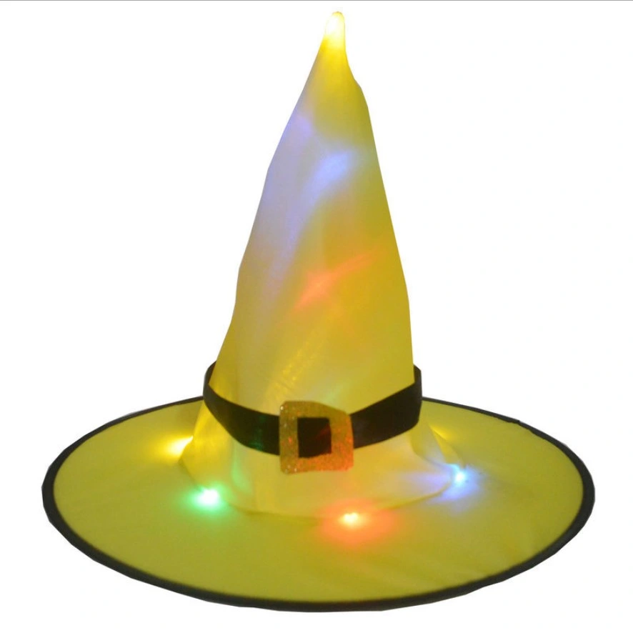 Luminous Witch Hat, Halloween Witch Hat, Decoration Witch Hat, Holiday Toy, Hallowen Gift