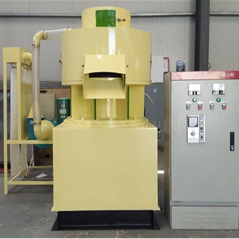Pellet machine with self-lubrication system
