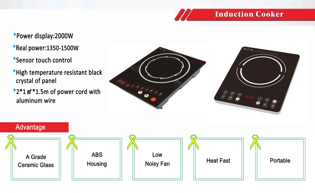 10 Years Experiences Stainless Steel Single Burner 3500W Induction Cooker Stainless Steel Infrared Induction Cooker