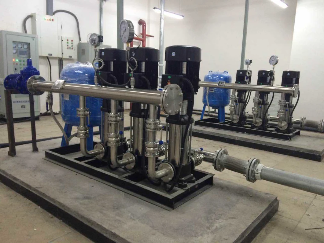 High Temperature Boiler Feed Water Pump Booster System Water Supply Pump
