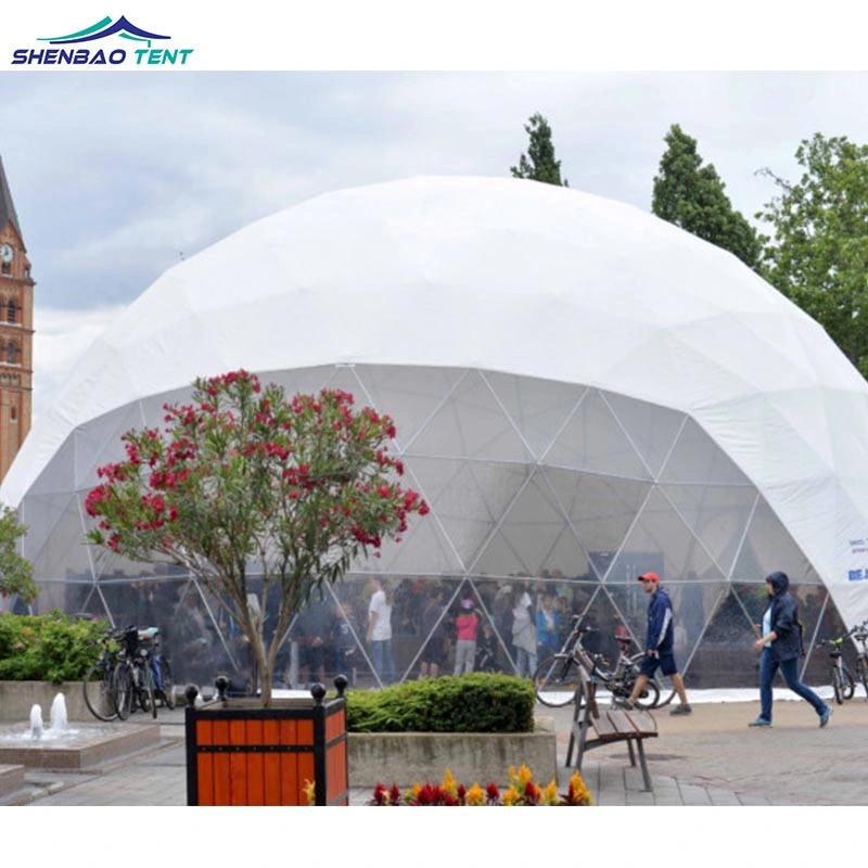 Big Steel Frame Commercial Dome Geodesic Tent for Sale