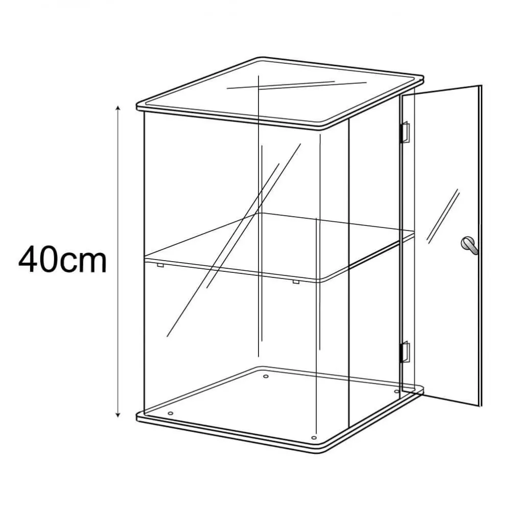 Acrylic Doll Display Case Small Clear Acrylic Display Stands