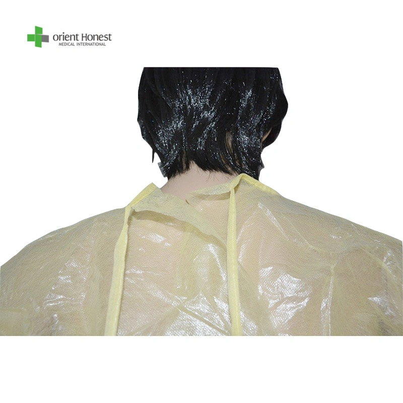 Disposable Isolation Gowns Disposable Surgical Gowns Disposable Protecitve Gowns PP+PE Isolation Gown