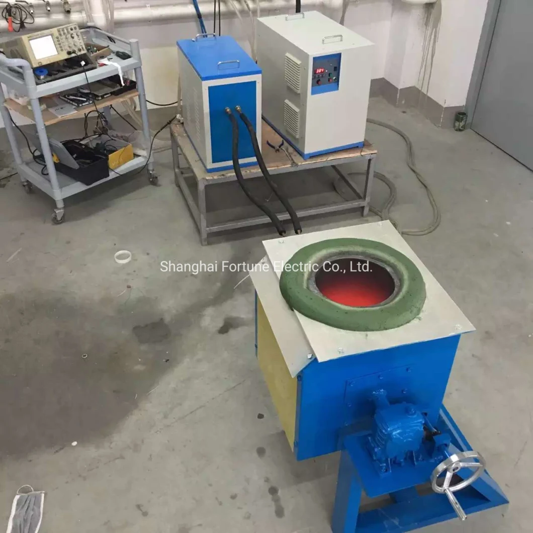 Induction Heating Small Type Copper Melting Furnace