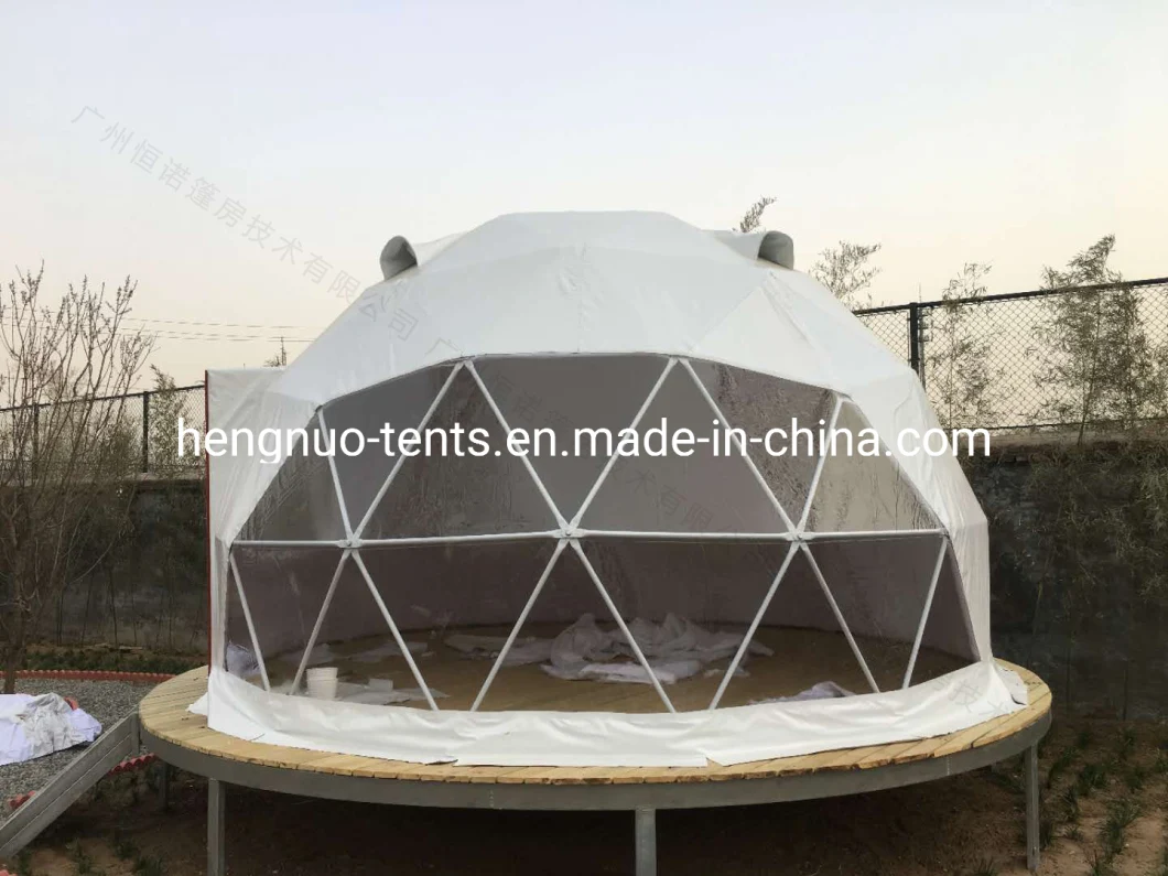 Heavy Duty Snow Resistant Luxury Outdoor Geodesic Camping Dome Tent