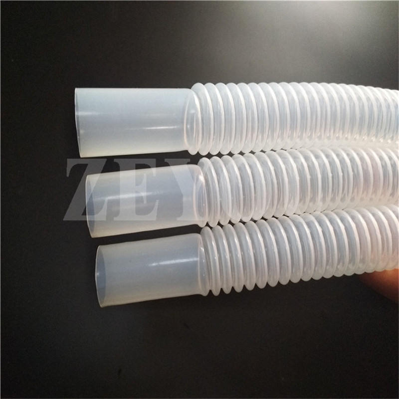 High Performance Clear PTFE FEP PFA Corrugated Flexible Pipe