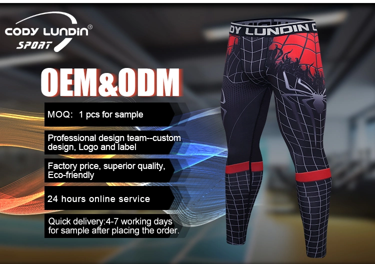 Cody Lundin Customized Men's Compression Knitting Cool Dry Seamless Sports Wear Tights Baselayer Running Active Leggings Pajamas From Group Brand