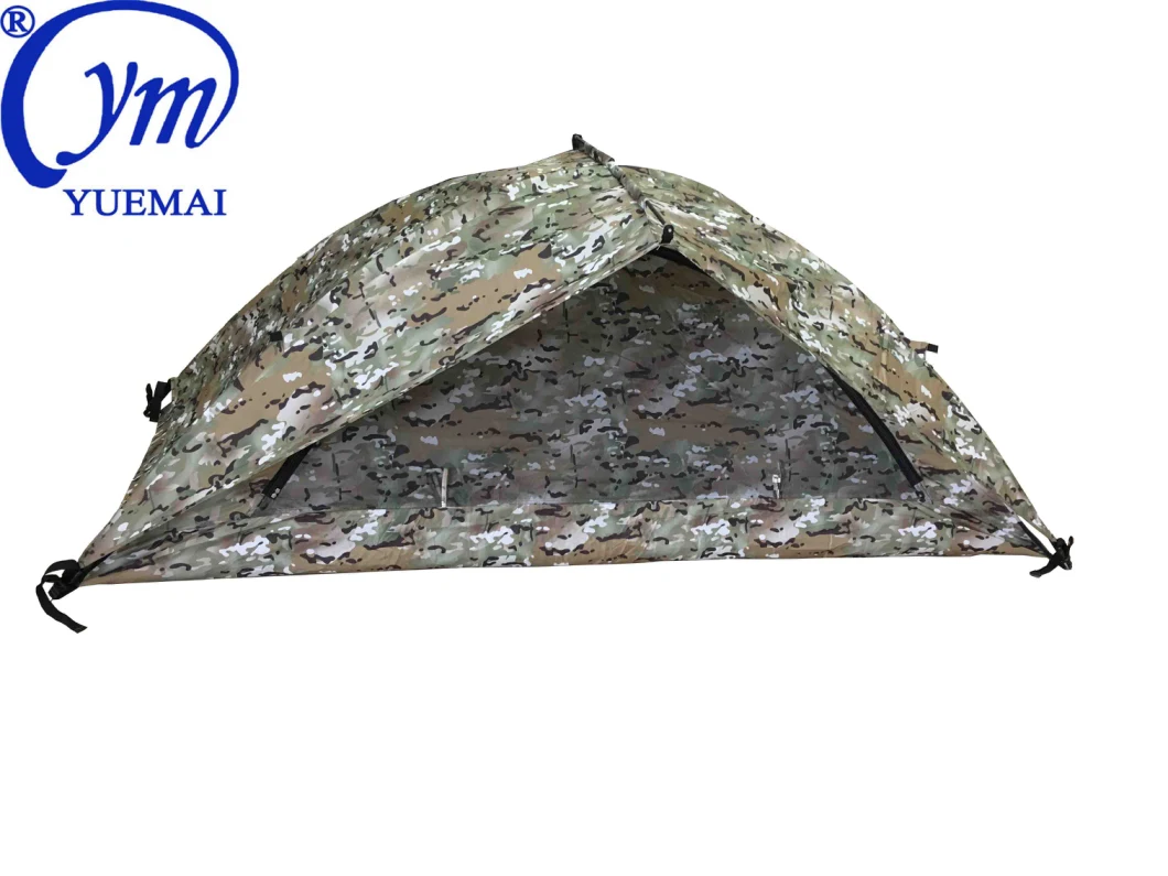 Wholesale Camouflage Canvas Individual Waterproof Camping Fishing Army Military Tent