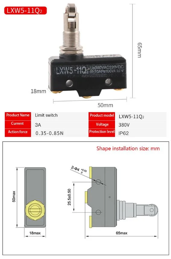Best Quality Egg Incubator Spare Parts Turning System Limit Switch