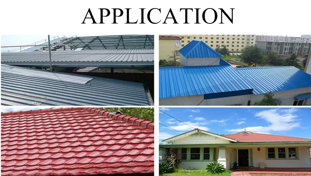 High Quality Color Coated Steel Ridge Tiles Roof Ridge Tile