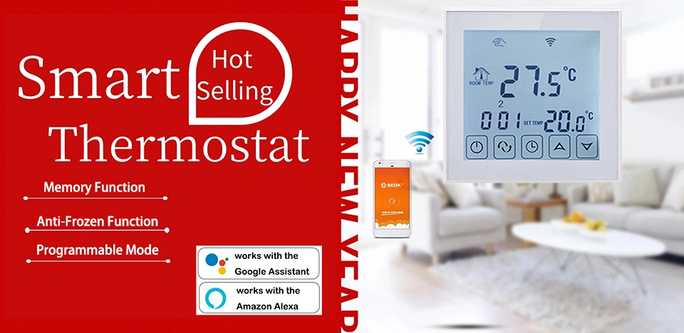 Wired Smart WiFi Control Thermostat for Electric Heating System