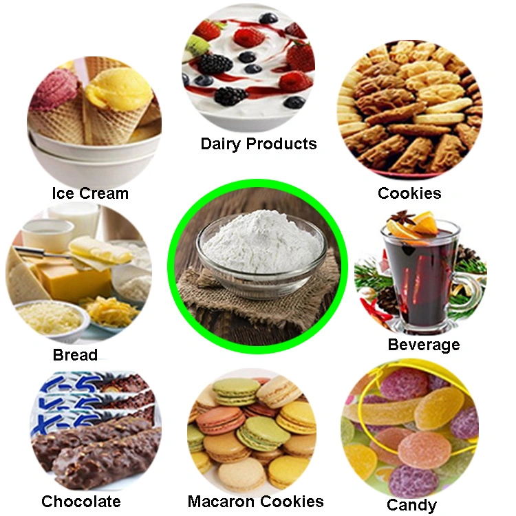 High Quality Food Additives Polydextrose Powder Health Functional Food Ingredients Dietary Fiber Polydextrose