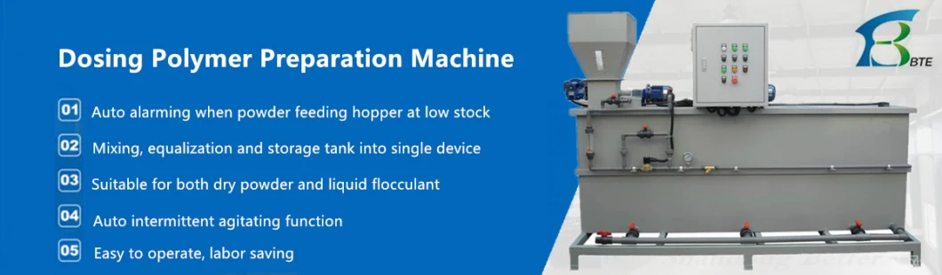 Polymer Preparation Integrated Automatic Chemical Dosing Machine