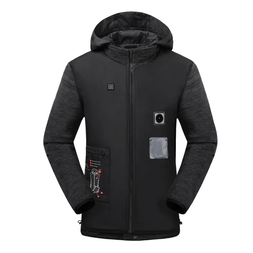 Waterproof Heated Jacket Thermal Breathable Battery Heating Coat Winter Th21029