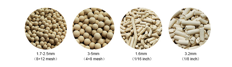 3A Molecular Sieve for Natural Gas in Industrial Chemical