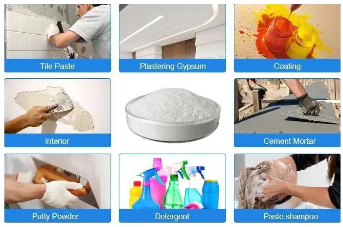 Pure Cellulose Ether HPMC Hemc for Tile Adhesive