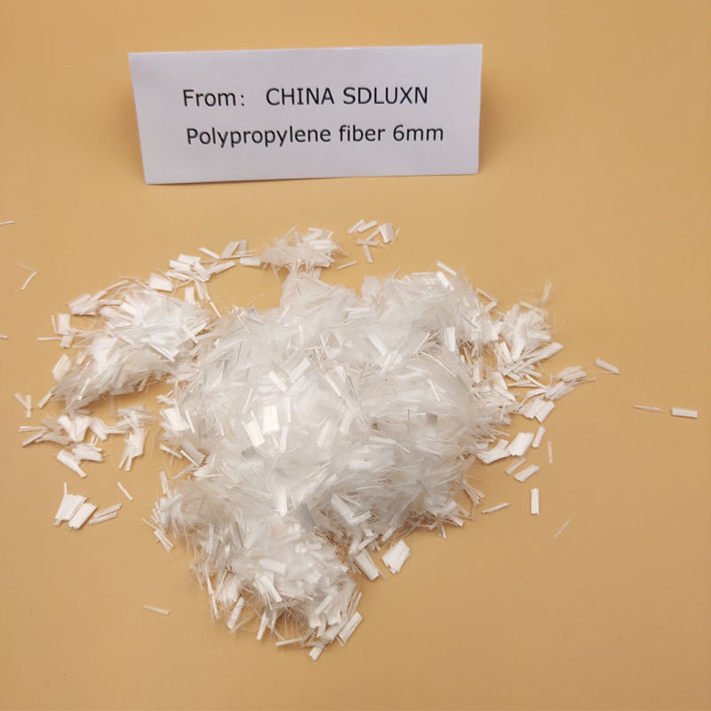 6mm Micro Chopped Synthetic Polypropylene Fiber Building Material/Polypropylene Fiber