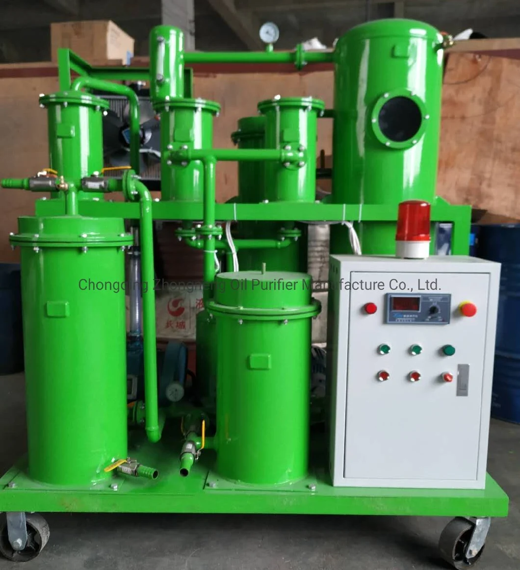 Water and Particulate Removal Oil Filter Oil Purifier for Hydraulic Turbine Lubrication Oil
