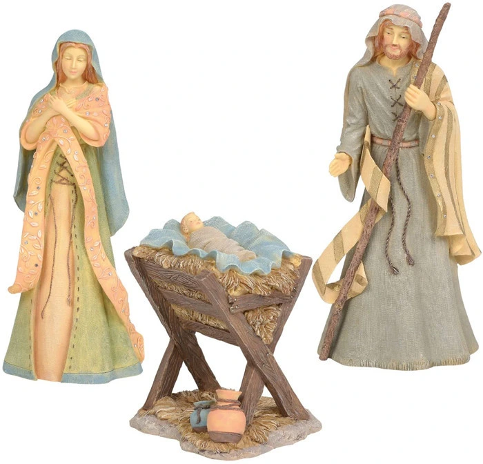 Resin Christmas Nativity Set Jesus Family Statue
