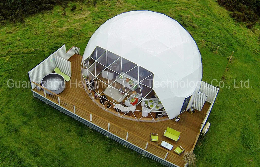 Luxury Safari Outdoor Double Layer UV-Resistant Camping Tent From China