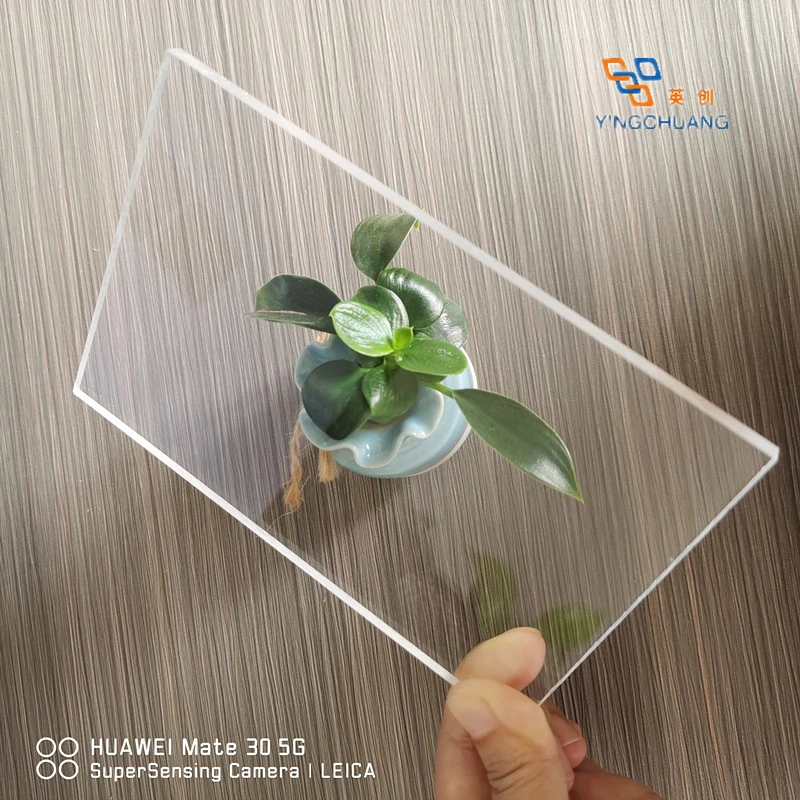 Yingchuang PMMA Sheet Clear Wall Panel Acrylic Sheet