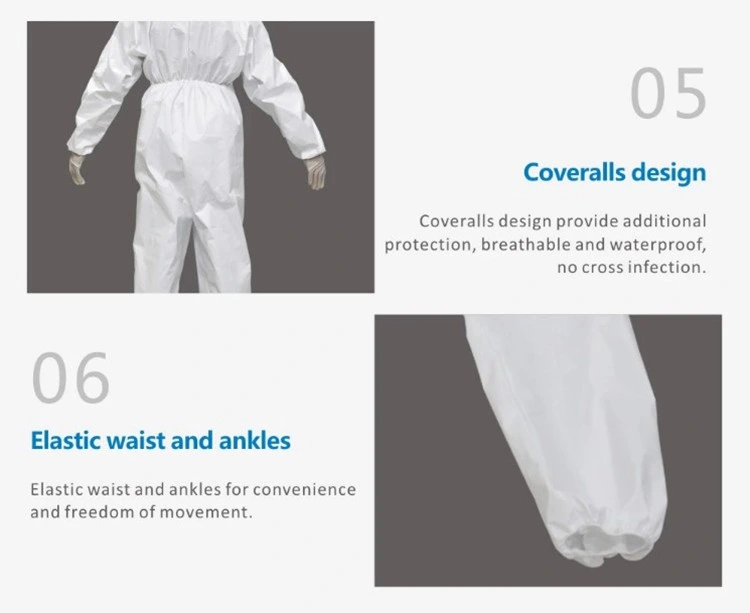 Ce FDA/SMS/CPE Scrub Gown/Hospital Gown/Surigcal Gown/Surgeon Gown/PP Sterile Dental Gown/ Disposable Sterilization Isolation Gown, Disposable Patient Gown