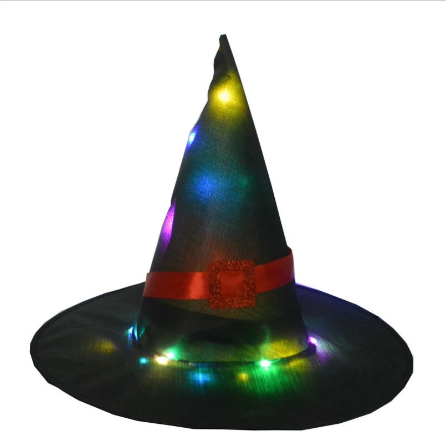 Luminous Witch Hat, Halloween Witch Hat, Decoration Witch Hat, Holiday Toy, Hallowen Gift