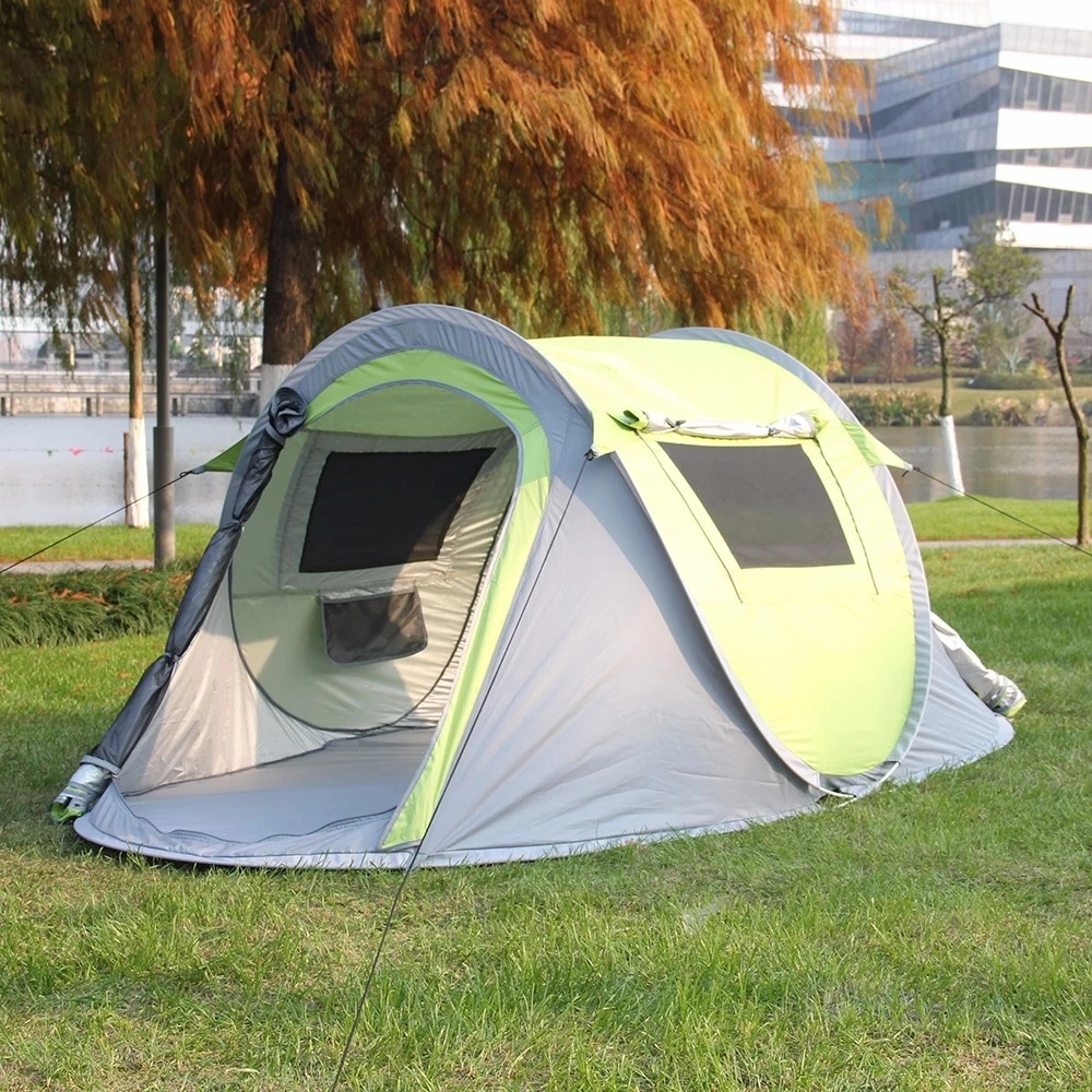 2-3 Person Pop up Ship Type Camping Tent for Hiking