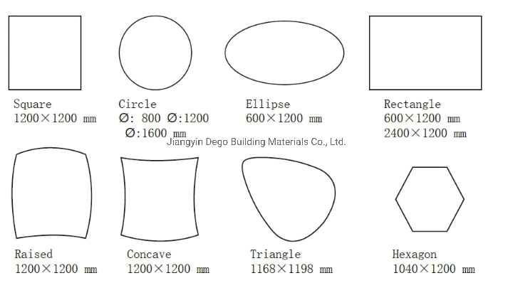 Free Suspension Circle Acoustic Panels Sound-Absorbing Ceiling Panels Material Fiberglass Square Edge