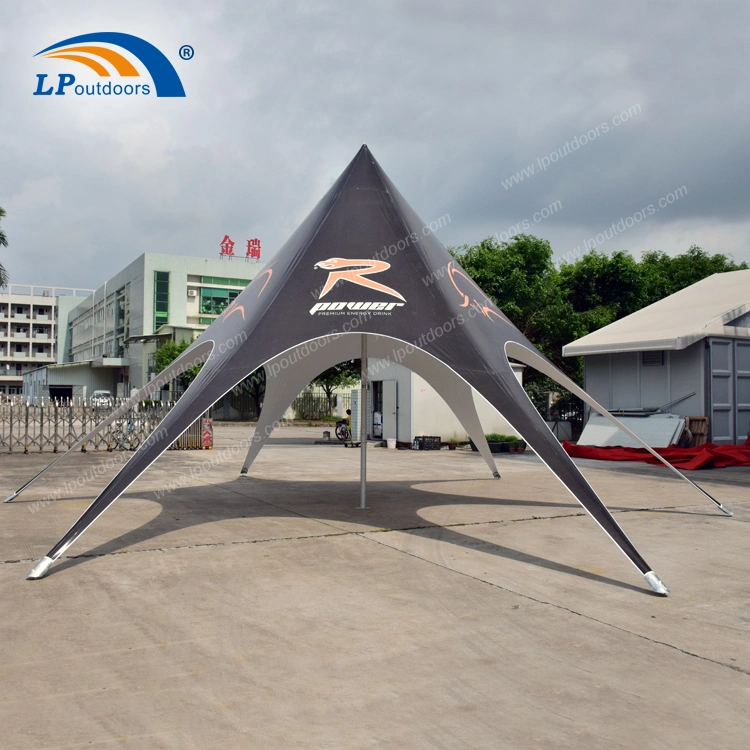 Outdoor OEM Black Star Shade Tent for Promotional and Advertising Events