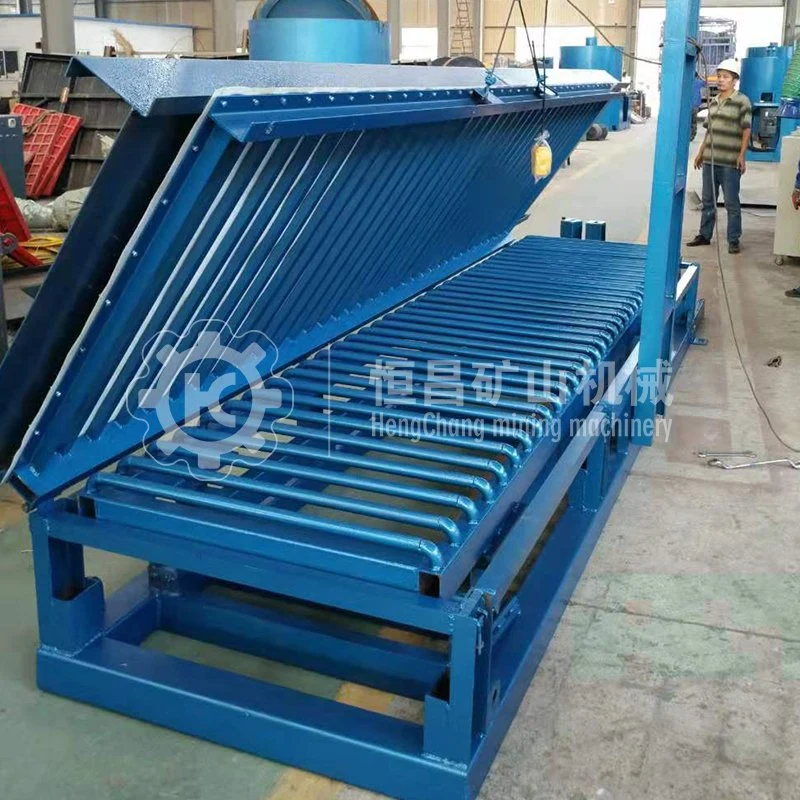 (China Factory Directly Sale) Alluvial Gold Beneficiation Vibrating Sluice Box Shaking Sluice Box Gold Concentrator Portable Sluice Box Gold Panning