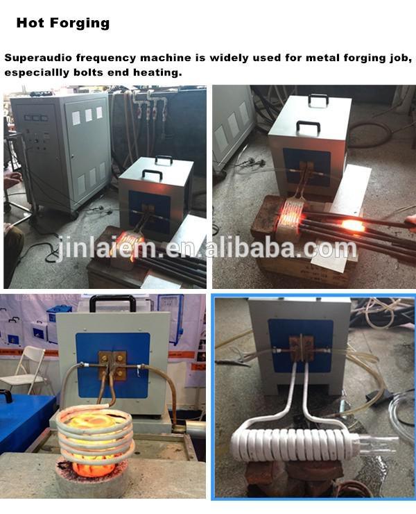 High Frequency IGBT Induction Heating Unit for Forging and Hardening