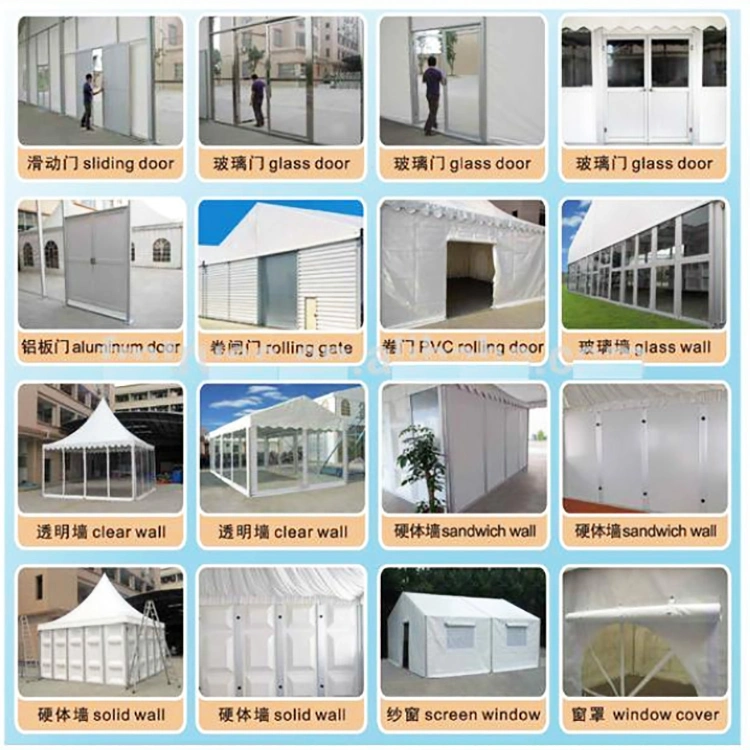 High Quality Tent China Manufacturer Large Aluminium Wedding Tent for Outdoor Events Tent