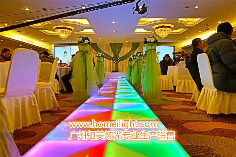 High Quality Acrylic Panel Material 1*1 Dancing Floor Tiles Used for Ballroom Floor