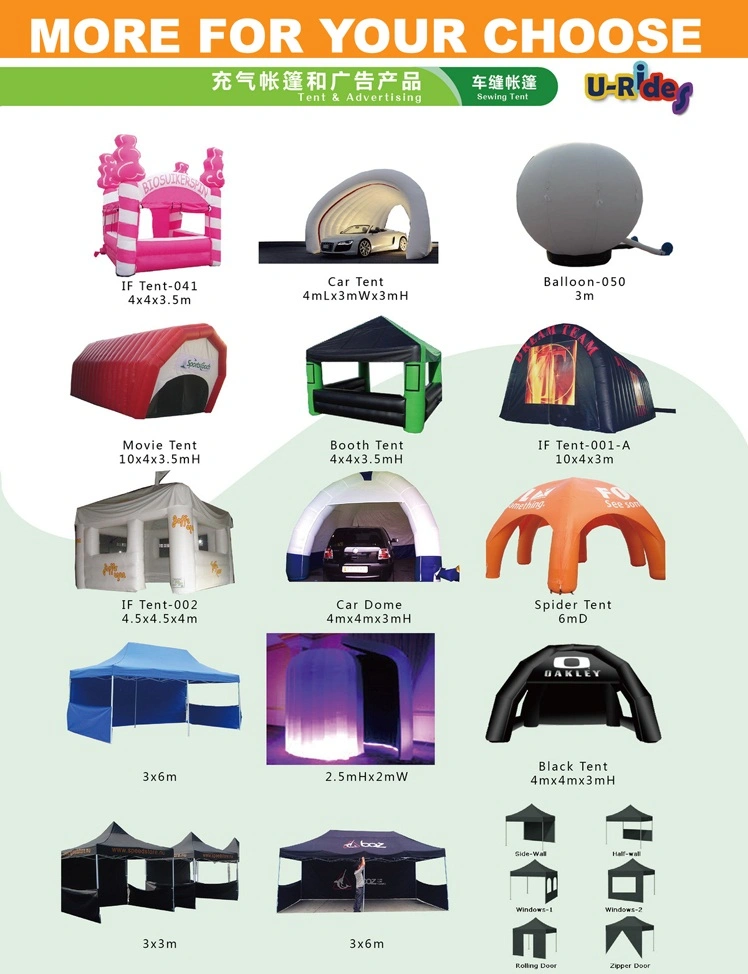 LED events lighting inflatable product Inflatable Tent Glamping Capsule Box Hotel Tents for exhibition