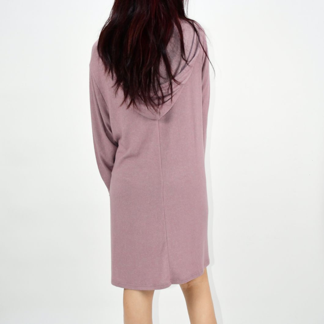 OEM Factory Women Fleece Hoodie Oversize for Women Custom Wholesale Chic Feel Loungewear