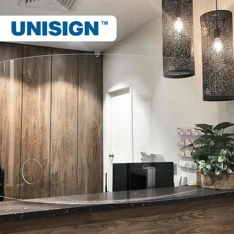 Unisign New Building Material Cast Acrylic Sheet Clear Acrylic Sheet PMMA for Signs