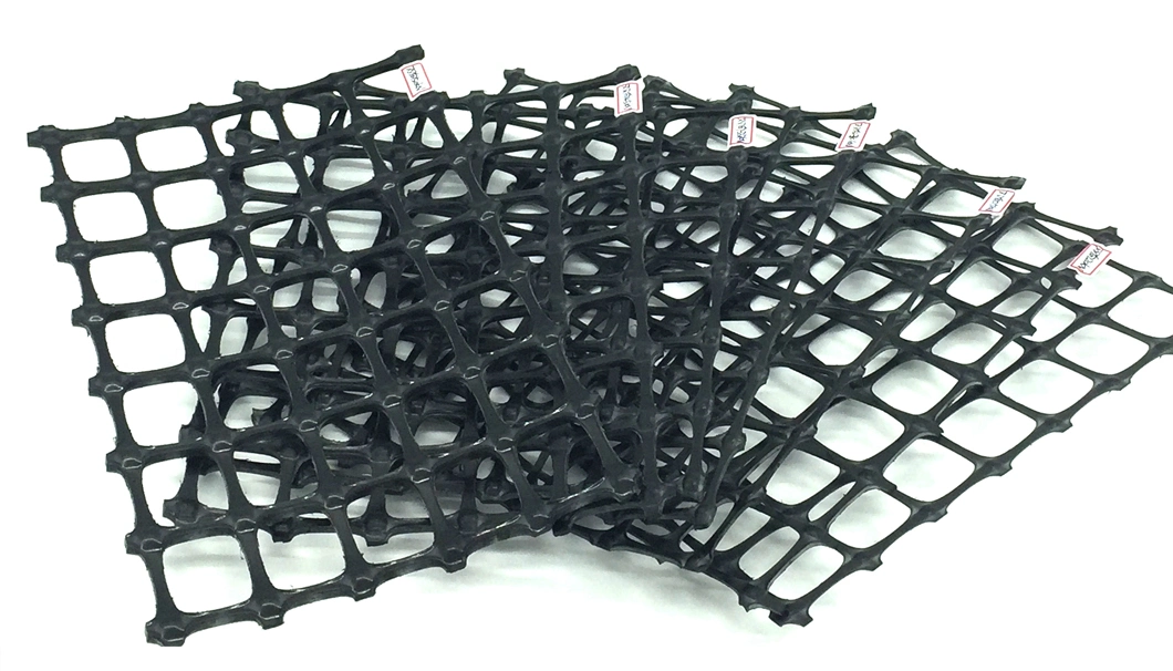 Soil Stabilization Plastic Polypropylene Geogrid Materials for Road Mesh Prices