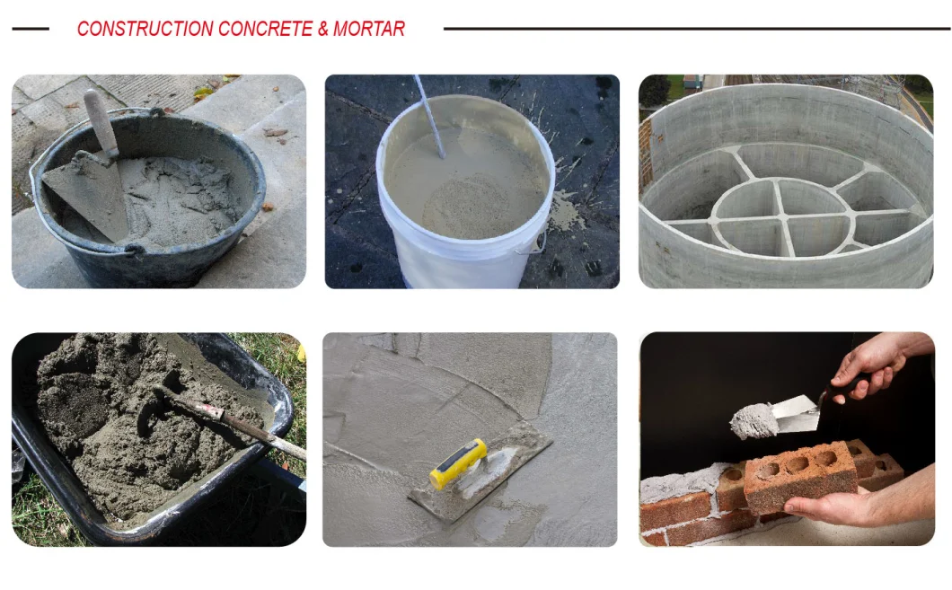 Cellulose Ether Thickener Mhpc HPMC in Construction Grouts