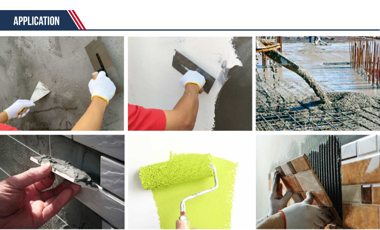 Cellulose for Paints Cellulose HPMC HPMC Tile Adhesive